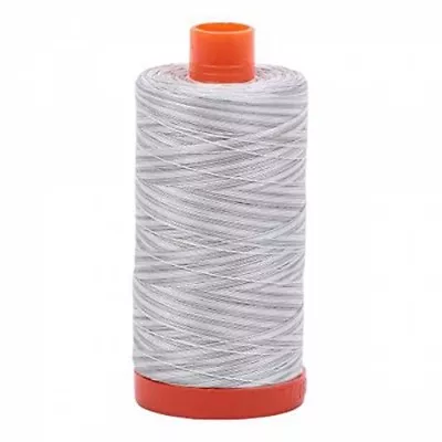 Aurifil Mako Variegated Cotton Thread 50 Weight 1422 Yard Spool 4060 Silver Moon • $15.95