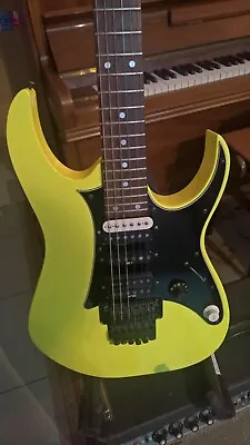 Vintage Ibanez RG Series Made In Japan 1994 Neon Yellow • $990