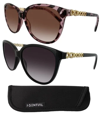 £11.99 • Buy Womens Ladies Tinted Reading Sunglasses With Case Black Brown Sun Reader UV400