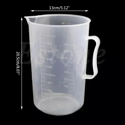 Plastic Measuring CupMeasuring Jugs Liquid Beaker Measuring Handle��Pour Spout • $7.08