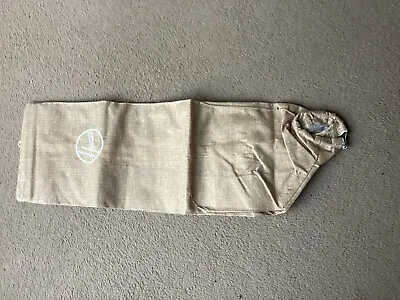 Beige Zip Cloth Genuine Bag For Hoover Junior 1346  1346A 1354 Vacuum Cleaners • £15.95