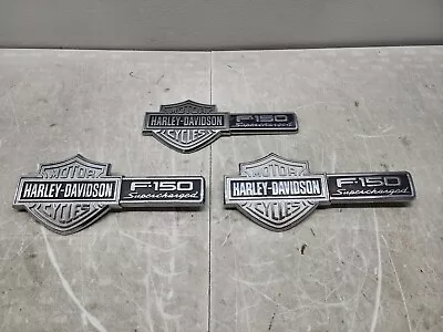 2002 Harley Davidson F150 Fender Emblem Set 02 HD F-150 Fender Badge LH RH REAR • $279