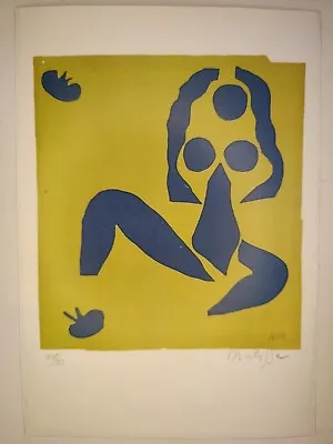 COA Henri Matisse Painting Print Poster Wall Art Signed & Numbered • $74.95