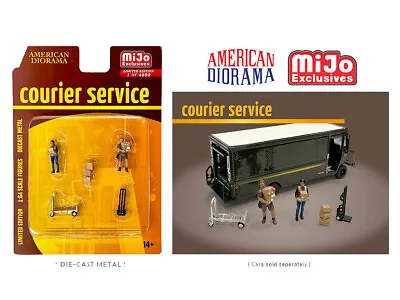 American Diorama 1:64 Courier Service Figure Set • $24.99
