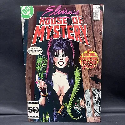 Vintage 1986 Dc Comics Elvira's House Of Mystery #1 Brian Bolland Cover VF+ • $24.99