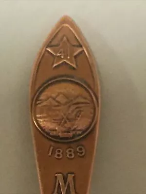 Montana Copper Vintage Souvenir Spoon Collectible • $5.95