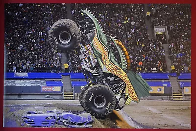 Monster Truck Sport Racing Dragon Tilted Collector Rookie Poster 24X36 NEW  MDRA • $23.95