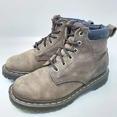 Dr Martens 939 Ben Boot Gaucho Leather Hiker 6 Eye Ankle Chunky Boots Size Uk 5 • £54.99