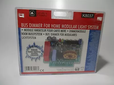 Velleman (K8037) DIY Educational Bus Dimmer Kit For Home Modular Light System • $29.95