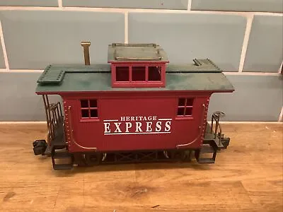 Bachmann Big Haulers  G   BOBBER CABOOSE - HERITAGE EXPRESS RAILROAD (UNBOXED) • £25