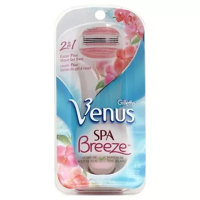 Gillette Venus Spa Breeze Razor ++ 2 Cartridges *BRAND NEW* AUTHENTIC! • $14.50