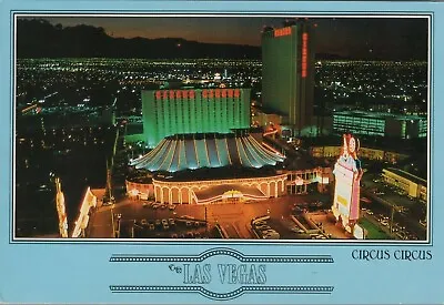 Las Vegas Circus Circus Nevada Chrome Vintage Postcard • $5.92