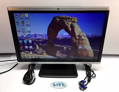 24  Hp La2405x A9p21a Led Lcd 1920x1200-60hz Widescreen Monitor W/ Stand • $64.99