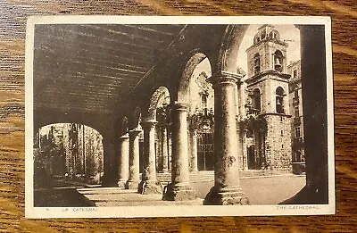 1932 Vintage Postcard Cathedral Havana Cuba La Catedral Habana • $5.99