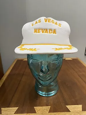 Las Vegas Nevada Captain Trucker Hat Cap Mesh SnapBack Vintage Taiwan • $25.65