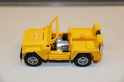 Vintage 1985 Dah Yang Kinsman Yellow Jeep Transformers Hound Figure G1 Japan • $29.99