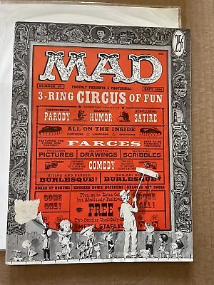 Mad Magazine No. 29 September 1956  3 Ring Circus Of Fun  - VG Shipping Included • $59.90