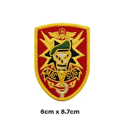 £4.99 • Buy MAC V SOG Patch Badge Jacket Uniform Dress Rank Patches