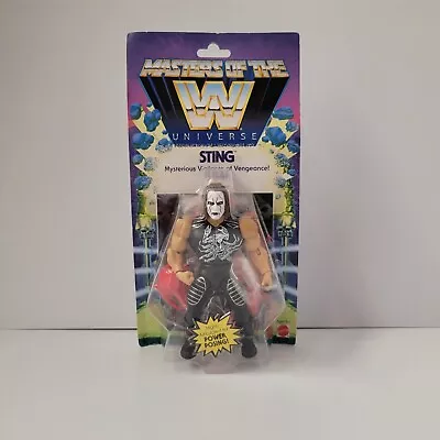 WWE STING Masters Of The WWE Universe Wave 1 2019 Mattel Action Figure • $29.99