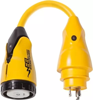 Marinco P30-503 EEL Pigtail Adapter 30A 125V Male 50A 125V Female Ship Power • $124.99