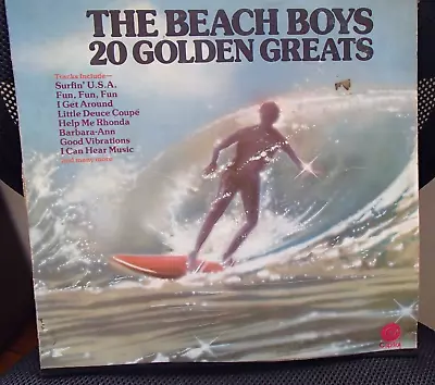 Vintage The Beach Boys 20 Golden Hits Vinyl Record • $14.95