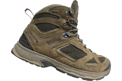 VASQUE Men Hiking Boots Breeze III Mid Brown 13M-US/12UK GTX Gore-Tex Waterproof • $50.87