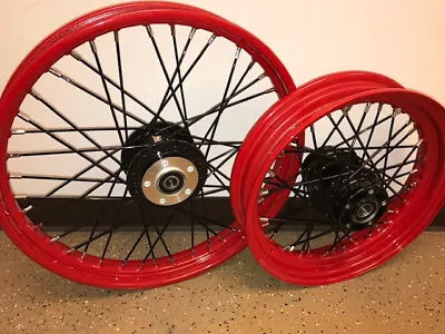 $999.98 • Buy 19 X 2.5  & 16 X 3 40 SPOKE Harley Nightster Sportster 883 1200 Xl Wheel Set BLK