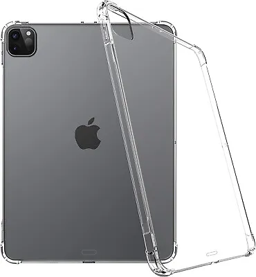 $23.99 • Buy Ultra-Thin Impact Resistant Flexible Soft Transparent TPU Case For IPad Pro 12.9