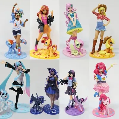 MLP My Little Pony Action Figure Bishoujo Princess Collectible Statue Kids Toys • $59.49