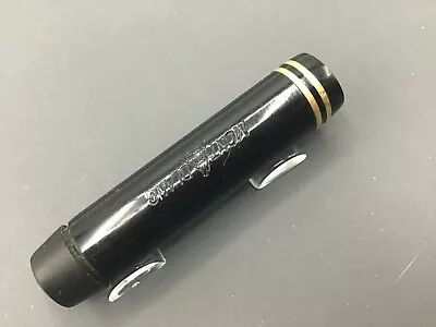 Montblanc Vintage No. 334 1/2 Fountain Pen Cap W/ Snow Black Ebonite • $45