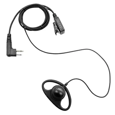 Earpiece Headset With PTT Mic For Motorola Two Way Radio CLS1110 CLS1410 XU2600 • $19.94