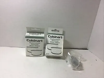 $12.90 • Buy Cuisinart Charcoal Water Filter DCC-RWF 2Pack Authentic Replacement Lot Of 2 1/2