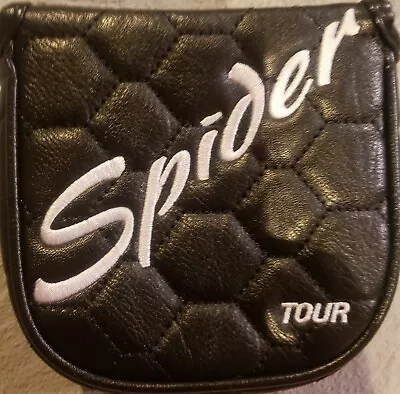 Spider Tour Black Golf Mallet Putter Head Cover Magnetic Lid For TaylorMade • $15.99