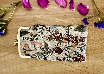 Ladybug And Floral Vintage Coin Purse • $6