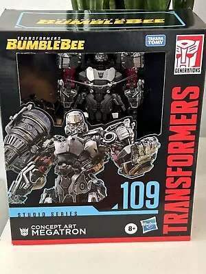 IN HAND! MEGATRON CONCEPT ART Transformers Studio Series Leader Bumblebee 109 • $76.99