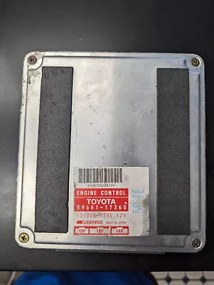 Toyota MR2 MR-2 Engine Control Module Computer 89661-17260 (1990-1993) • $85