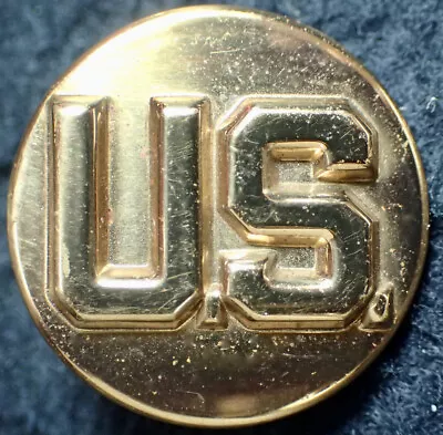 Vintage U.s. Army Military Brass Insignia Back Double Post Pin Back Button • $7.70