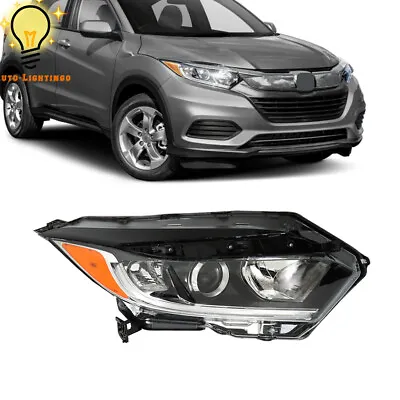 Right Passenger Side For 2019-2021 Honda HRV HR-V Headlight Halogen W/LED DRL • $107.39