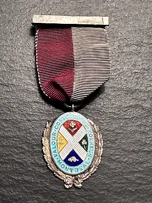 Antique Montreal Canada Valour Corporation Honneur Sterling Police? Medal Award • $300