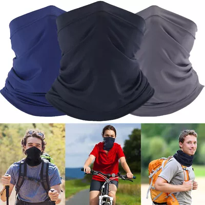 Cool Face Mask Bandana Hiking Hunting Cycling Tube Scarf Neck Gaiter Men Women • $1.98