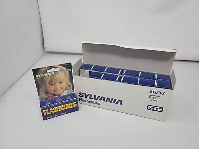 Sylvania Blue Dot Flashcubes 12 Packs 36 Cubes 144 Flashes (1 Case) 91288-2 • $44.99