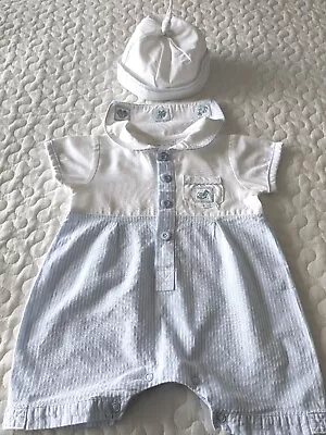 Co Co Baby Boy Romper 0-3months • £8