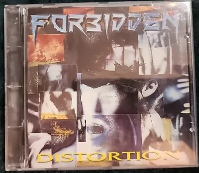 Forbidden - Distortion 1995 Massacre Records 80132 Excellent CD Album Rare • $49.99