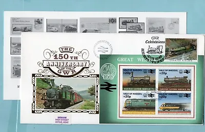 £24.99 • Buy Benham Railway - GWR 150th Anniversary TALYLLYN RAILWAY Miniature Sheet Special