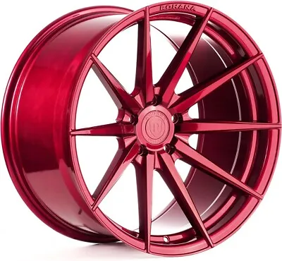 ROHANA RF1 Gloss Red 20x11 +52 5x114.3 Wheel Single Rim • $250