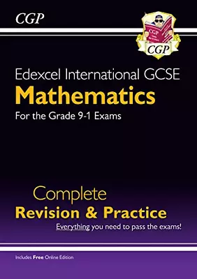New Edexcel International GCSE Maths Complete Revision & Practice: Inc Online Ed • £4.95