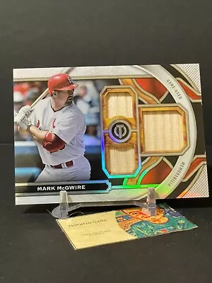 2023 Topps Tribute Mark McGwire Tribute Triple Relics #/199 • $15