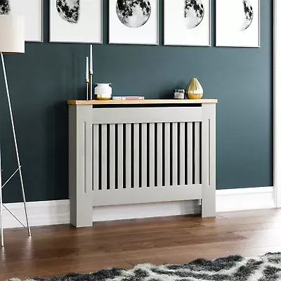 SALE Radiator Cover Medium Modern Cabinet Shelf MDF Grill Guard Furniture Grey  • £29.99