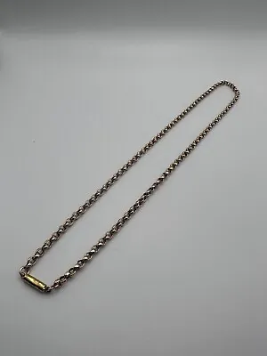 15ct Yellow Gold 16’’ Belcher Chain • £285