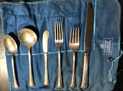 $1200 • Buy (6) Towle CHIPPENDALE 1937 Sterling Silver Place Settings  6  Piece  No Monogram